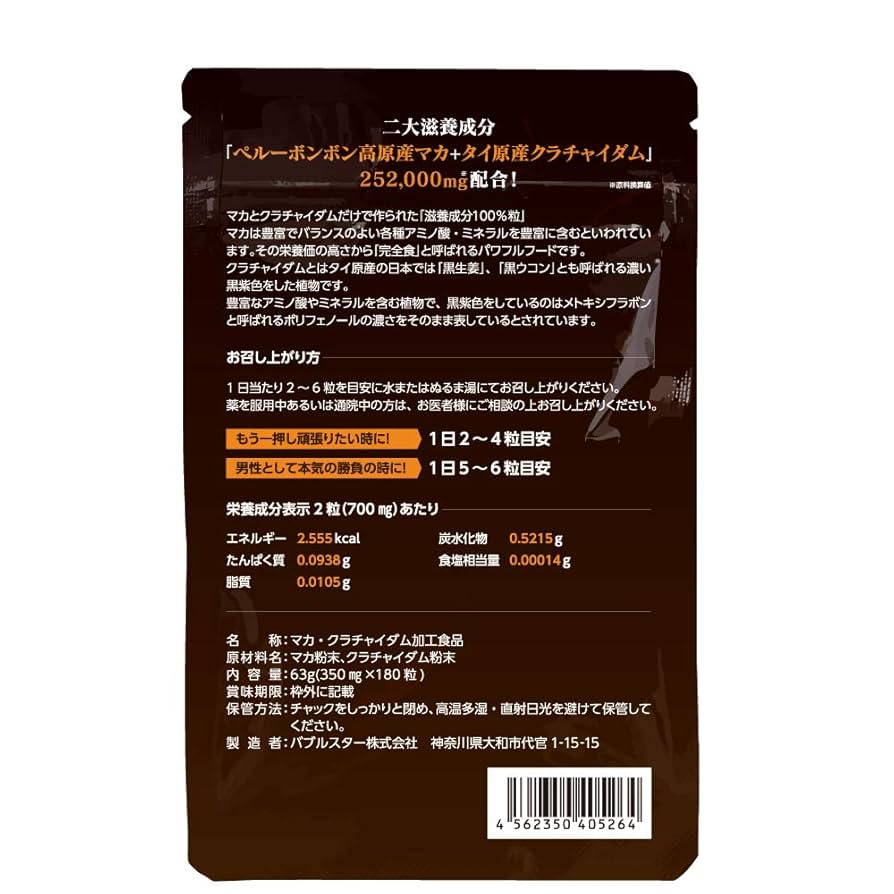 Amazon | LOHAStyle(ロハスタイル) マカ & クラチャイダム